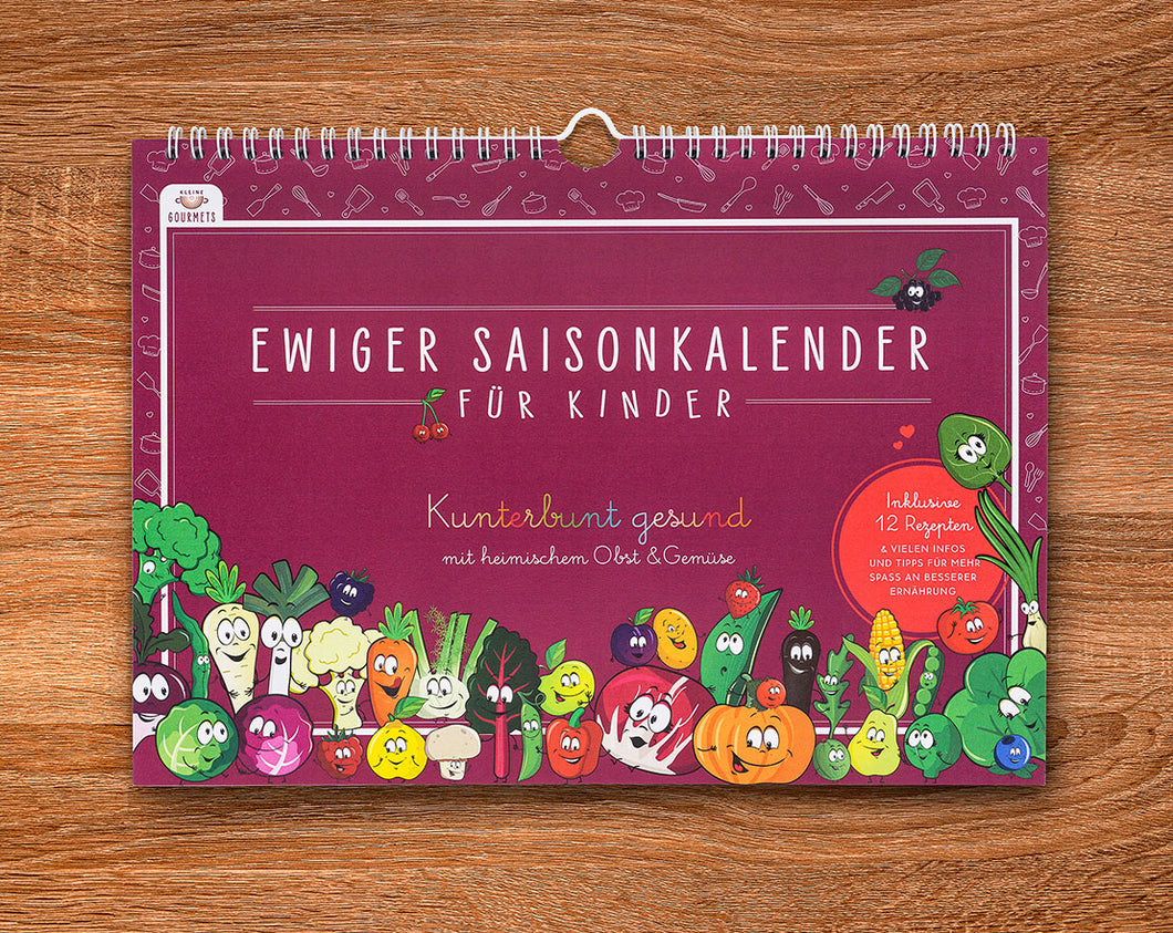 Ewiger Saisonkalender für Kinder